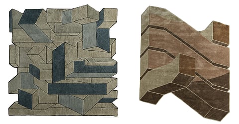 Abin Chaudhuri collection of rugs