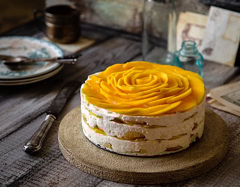 Zero Sugar Calories Mango Cake