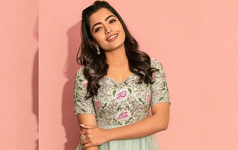 Actor Rashmika Mandanna advices her fans to spend time on something that makes them happy