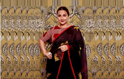 Meet Debjani, the designer behind Vidya Balan’s Sherni motif sari