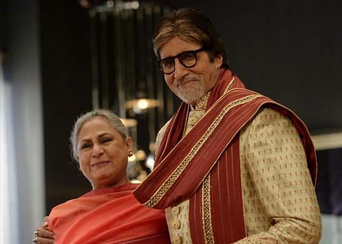 Amitabh Bachchan with Jaya Bachchan
