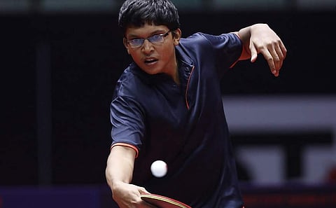 Table tennis player Jeet Chandra