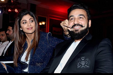 Shilpa Shetty with Raj Kundra