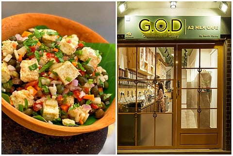 A2 Paneer Salad recipe from Mumbai's GOD Cafe