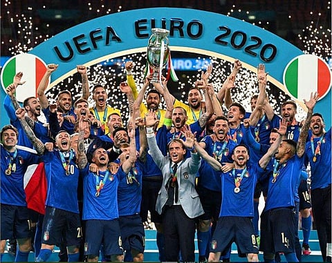 Italy, the champions of Euro 2020
