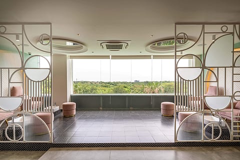 A glimpse of  the KBR park from the Nail Project