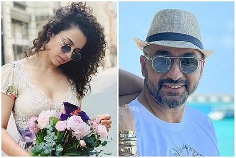 Reacting to the arrest of Raj Kundra, Kangana Ranaut took to social media saying that she would expose the 'underbelly of Bullywood' in her upcoming production 'Tiku weds Sheru'.