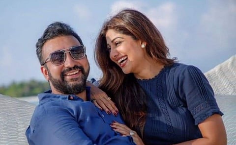Raj Kundra and Shilpa Shetty