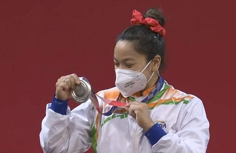 Saikhom Mirabai Chanu scripted history after she won a medal on the first day of the Tokyo Olympics on Saturday.