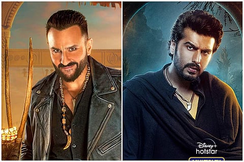 Saif Ali Khan and Arjun Kapoor's first look from Bhoot Police