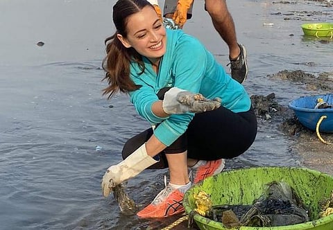 Environment activist and actor Dia Mirza has time and again reiterated her concern over the marine ecosystem