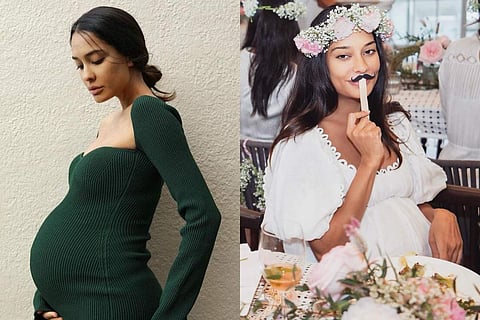 Lisa Haydon hinted at the birth of her third baby in response to a user's comment on her Instagram post