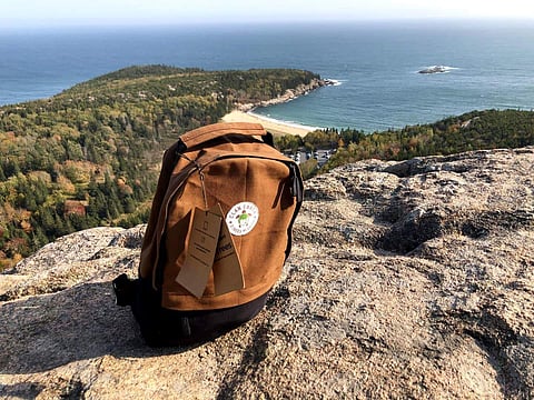 A backpack by Clan Earth