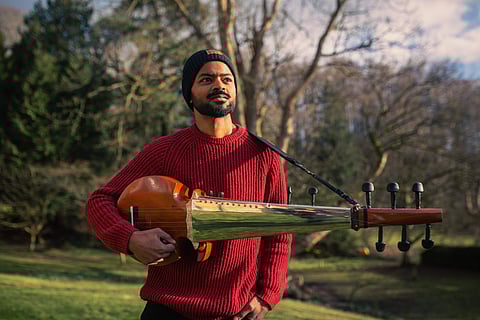 British-Indian sarod maestro Soumik Datta