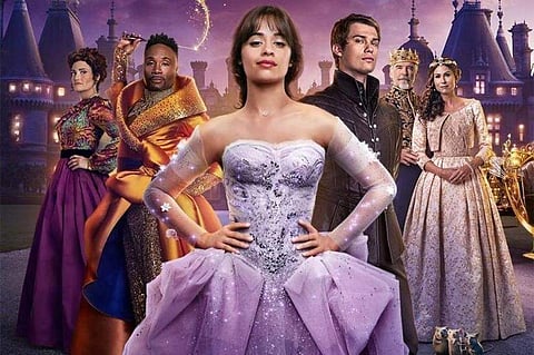 Camila Cabello, Billy Porter, James Corden and others in Amazon Prime Video's Cinderella
