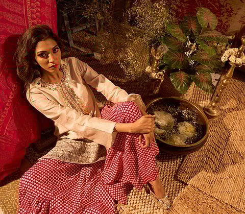 Bhumika Sharma's Gota Sitara edit