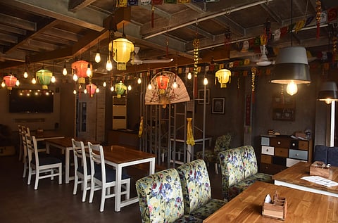 Interiors of The Asian Treat