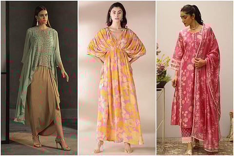 Silhouettes by (L-R): Namrata Joshipura, Archana Shah & NEH