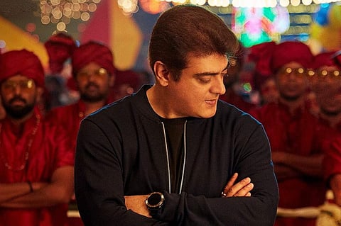 Ajith in Naanga Vera Maari from Valimai