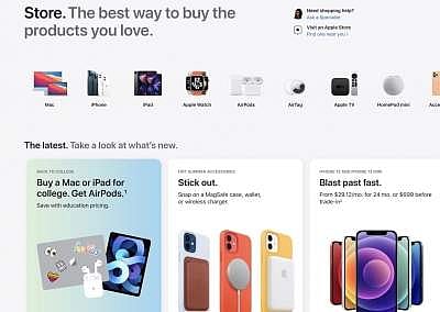 Apple's Online Store gets a new look before mega launches