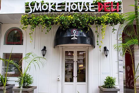 Smoke House Deli is the newest entrant in the upmarket and plush downtown Colaba
