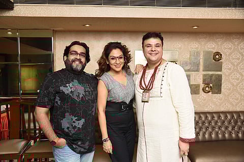 Ratul, Chandreyee and Sujoy pause for INDULGE