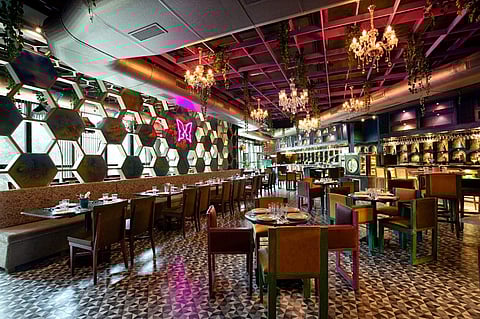 The 122-seater resto-bar Butterfly High Thane is spread across 3500 sq ft