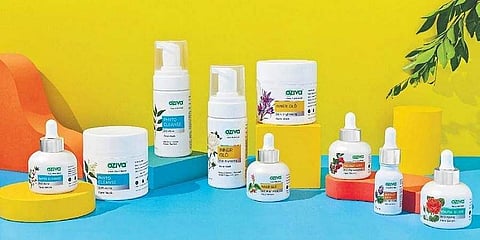 Oziva products. Representational image