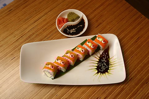 Cream Cheese Sushi at The Flaming Bowl