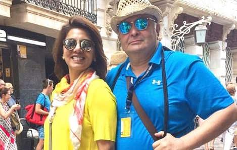 Neetu Kapoor uploaded a picture with Rishi Kapoor and wrote how she learnt a lot about life with him, especially during the last year of his treatment.