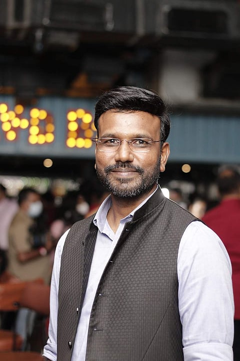 Kan Singh Sodha broke the code with his white kurta and black jacket