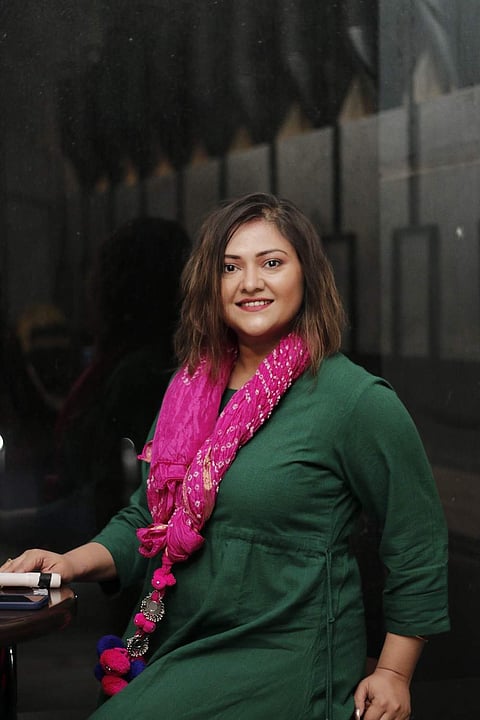 Koneenica Bandopadhyay too opted for green instead of red