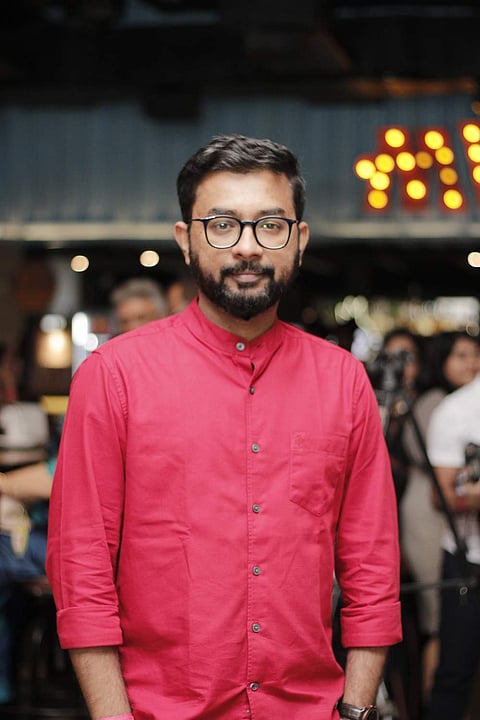 Ranajoy Bhattacharjee strikes a pose