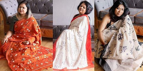 Priyashmita Guha, Sanjuka Guha and Nazneen Khan