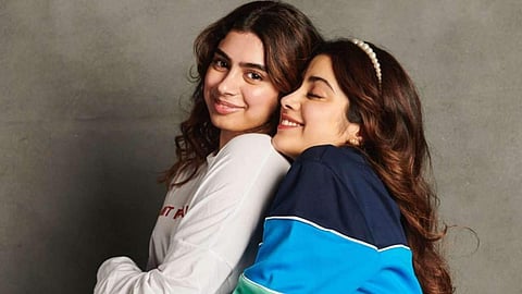 Janhvi Kapoor with her sister Khushi Kapoor