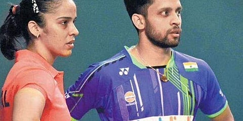 Saina Nehwal and Parupalli Kashyap