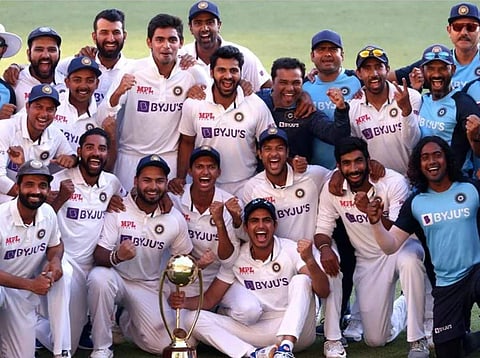 India defeated Australia 2-1 in four-match series. Courtesy: AFP