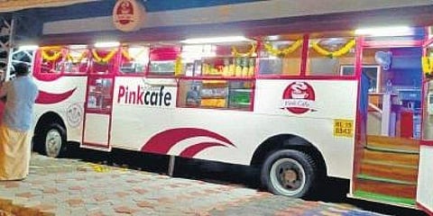 Pink Cafes under the Kudumbashree Mission