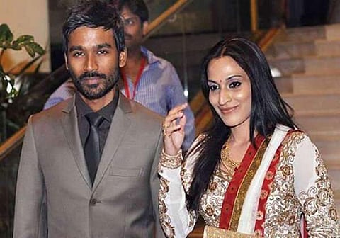 Dhanush and Aishwaryaa