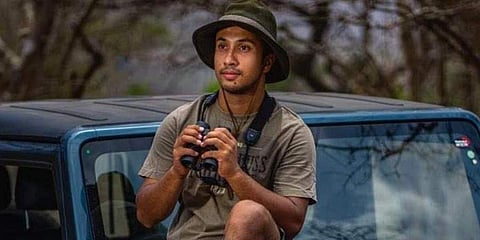 Wildlife photographer Pranav Vajapeyam (Photo| Facebook)