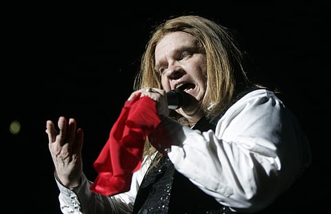 Rock music singer Meat Loaf