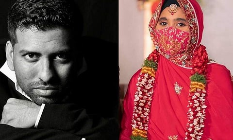 AR Rahman’s daughter Khatija Rahman with sound engineer and aspiring entrepreneur Riyasdeen Shaik Mohamed