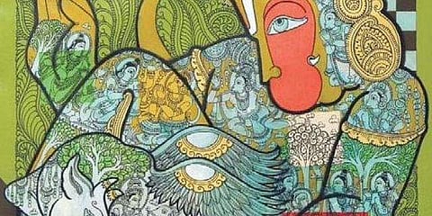 South India’s prominent artists are exhibiting their works at the Thanal Art Gallery in Thiruvananthapuram 