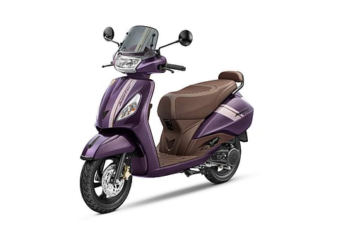 TVS Jupiter Classic is powered by a next-generation, aluminium, low-friction 110cc engine