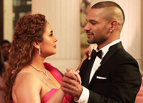 Huma Qureshi and Shikhar Dhawan in Double XL