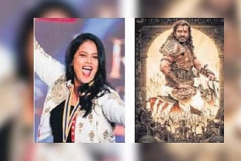 Brinda; (right) a poster of Ponniyin Selvan-1