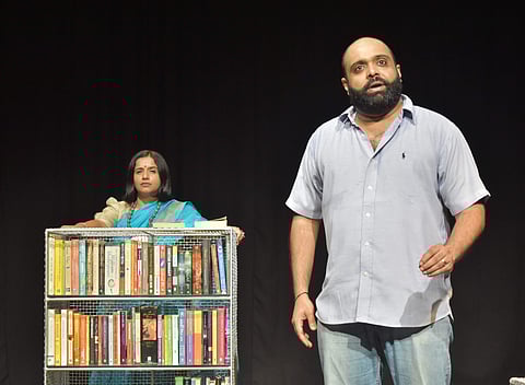 A scene from the play