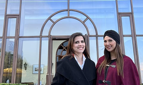 Vacay mode: Paloma and Rochelle at Shimla