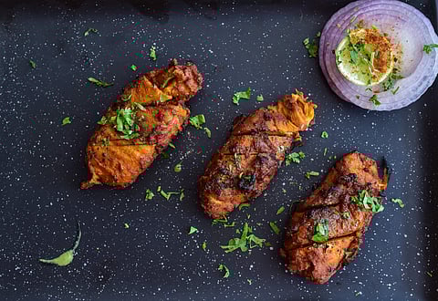 Vegan Tandoori Soya Chaap