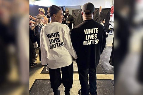 Kanye West and his outrage-sparking T-shirt